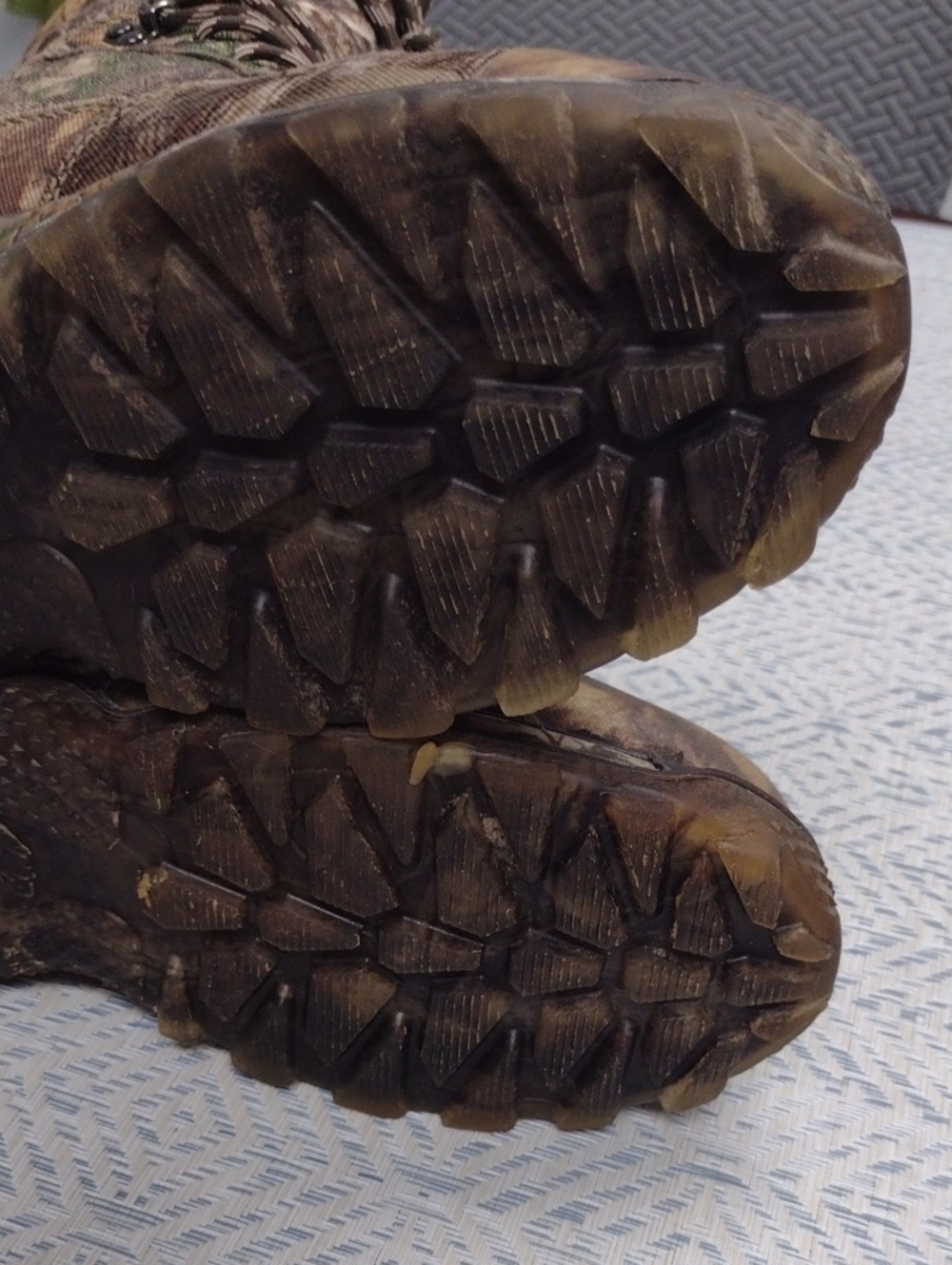 Herman Survivors Hunting Boots Size 7.5 Waterproof Realtree Camo Thinsulate 800g - Picture 12 of 16